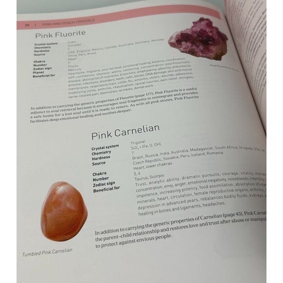 The Encyclopedia of Crystals by Judy Hall 2013 Paperback Healing How to Use Them - Picture 14 of 16